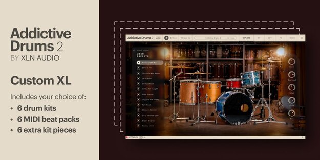Addictive Drums 2: Custom XL Collection – Complete Collection