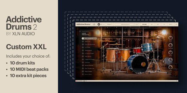 Addictive Drums 2: Custom XXL Collection – Complete Collection