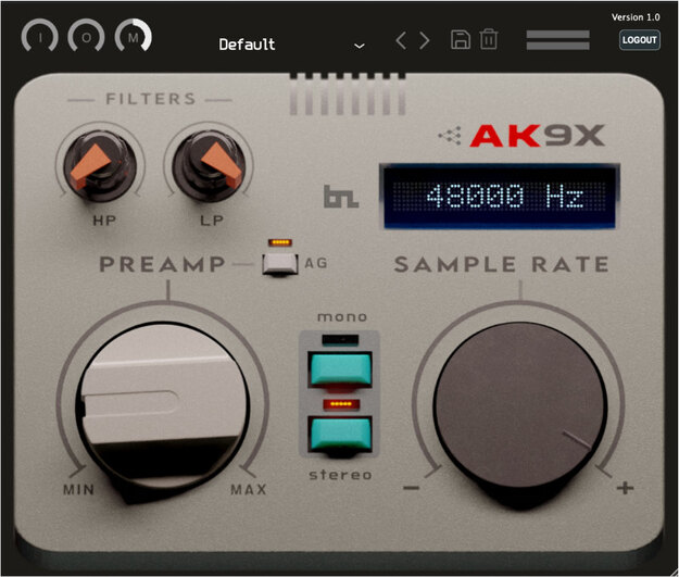 AK9X – Sampler