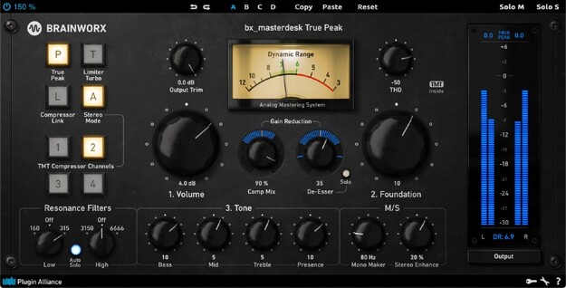 bx_masterdesk True Peak – Mastering