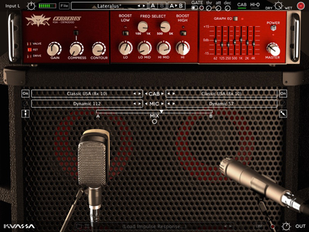 Cerberus Bass Amplifikation – Amp Simulator