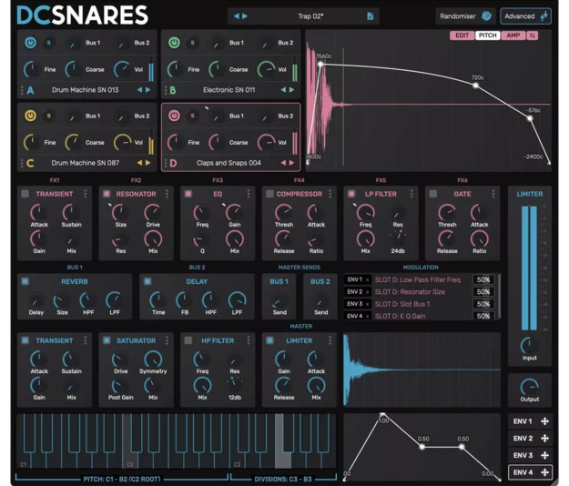 DC Snares – Virtual Instruments