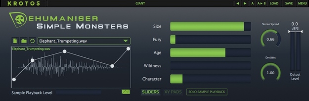 Dehumaniser Simple Monsters – Vocal Processing