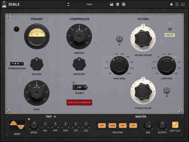 Dials – Channel Strip