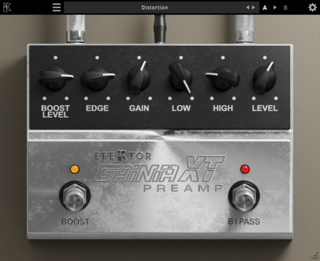 EFEKTOR Gainia XT + FREE Pillar Power Amp – Preamp