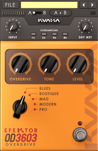 EFEKTOR OD3603 Overdrive – Distortion