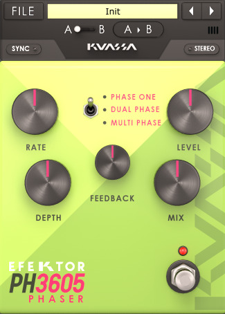 EFEKTOR PH3605 Phaser – Phaser