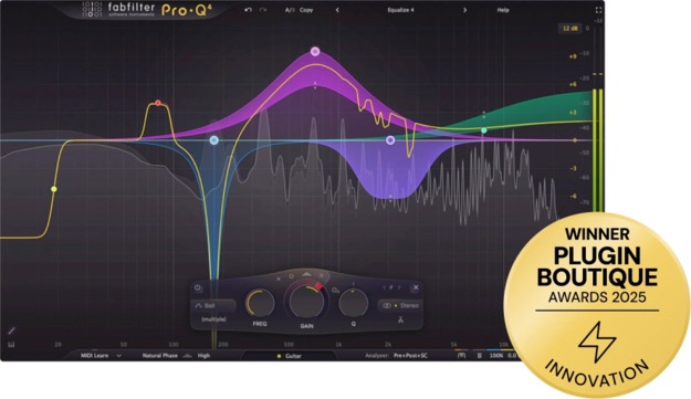 FabFilter Pro-Q 4 – EQ