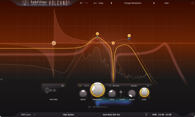 FabFilter Volcano 3 – Filter