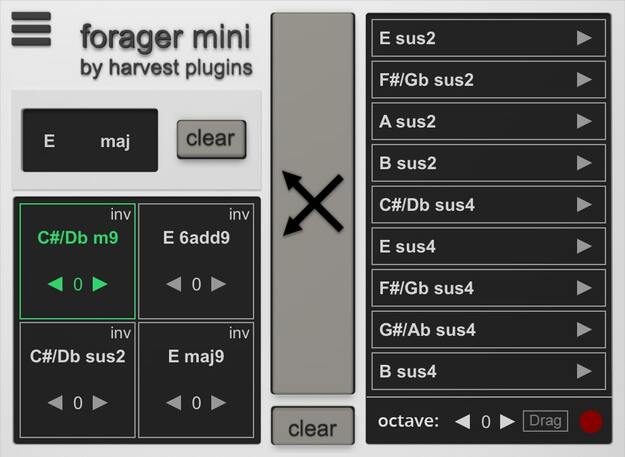 Forager Mini – Music Theory Tools