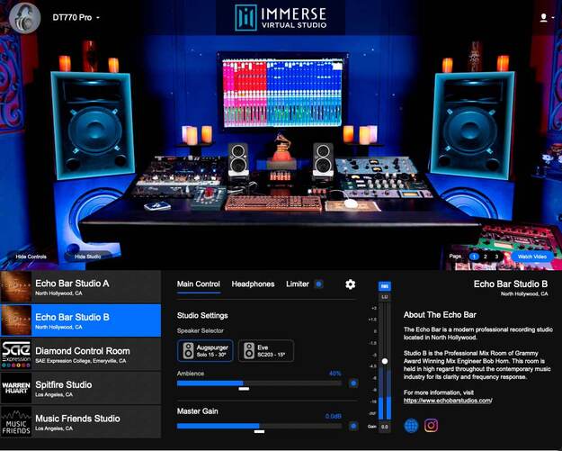Immerse Virtual Studio | All Access – Referencing Tools