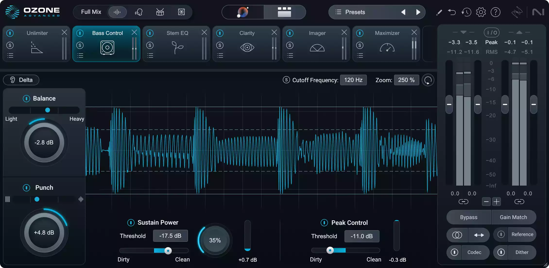 iZotope Ozone 11 – Mastering