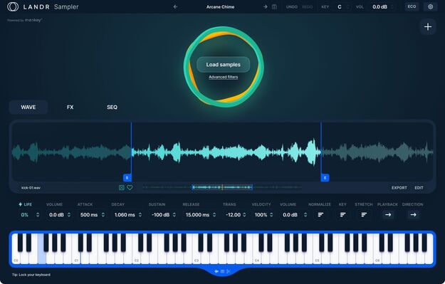 LANDR Sampler – Sampler