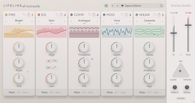Lifeline Console (Upgrade from Lifeline Console Lite) – Channel Strip