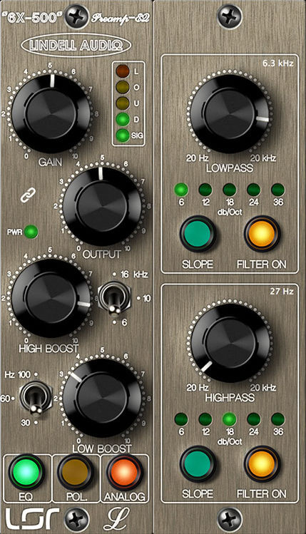 Lindell Audio 6X-500 – Preamp