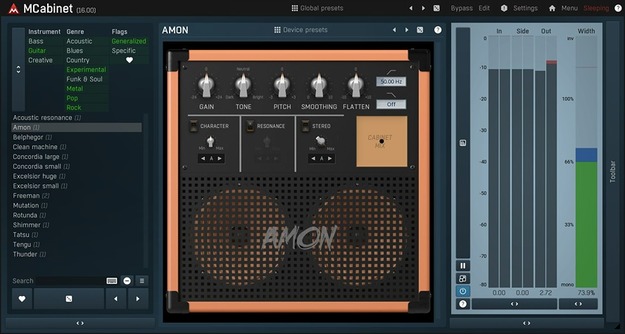 MCabinet – Amp Simulator