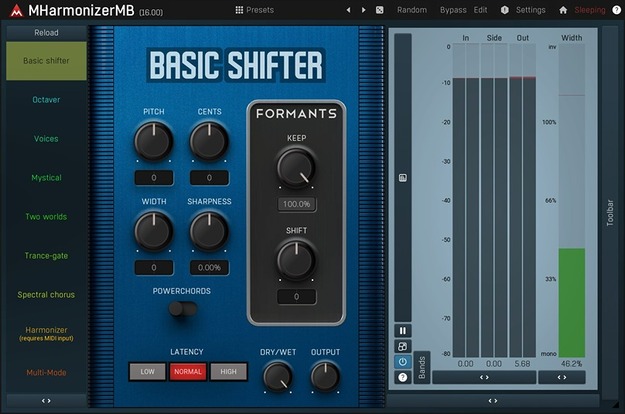 MHarmonizerMB – Pitch Shifter