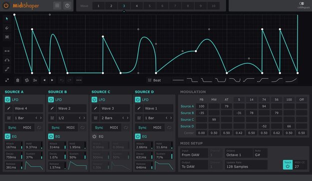 MidiShaper – Modulator