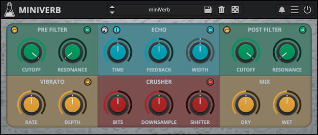 miniVerb – Reverb