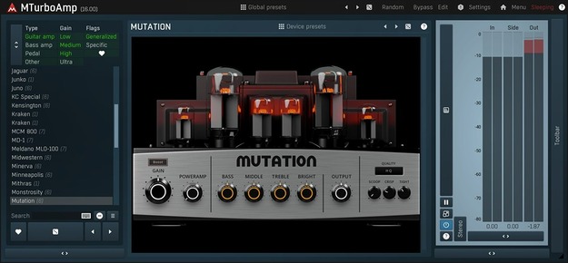 MTurboAmp – Amp Simulator