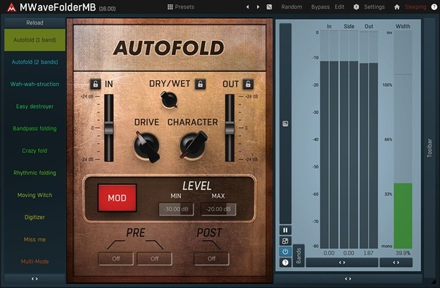 MWaveFolderMB – Distortion