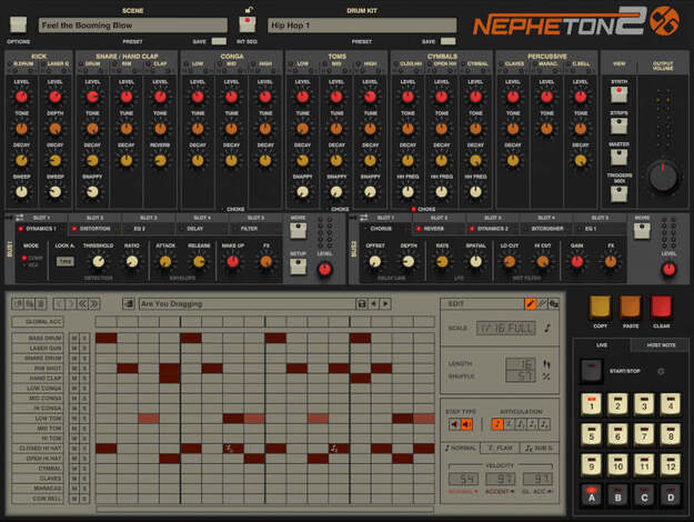 Nepheton 2 – Drum Machine