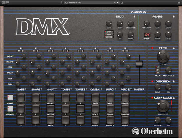 Oberheim DMX – Drum Machine