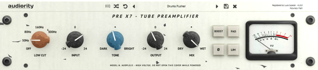 Pre X7 – Preamp