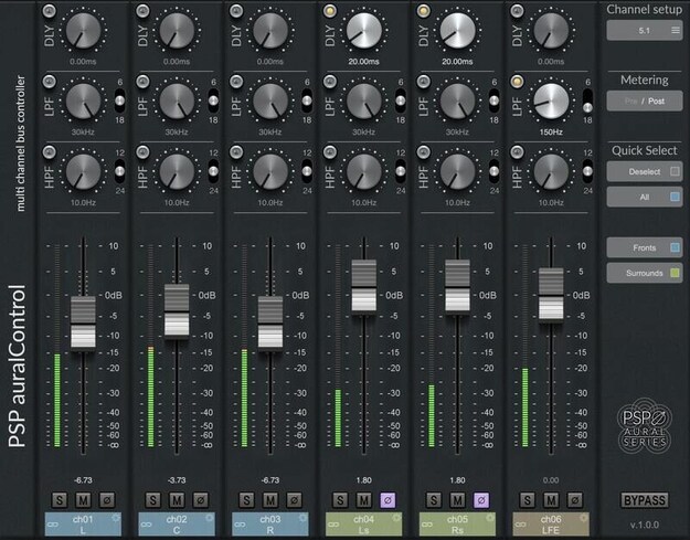 PSP auralControl – Mastering
