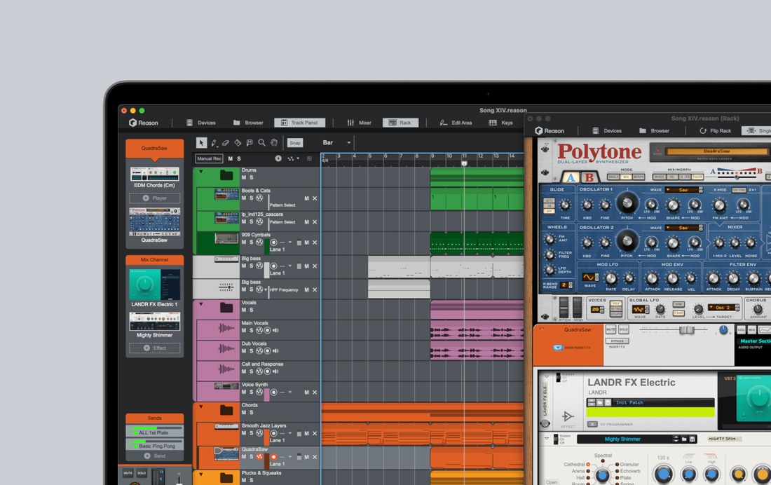 Reason 13 – DAW