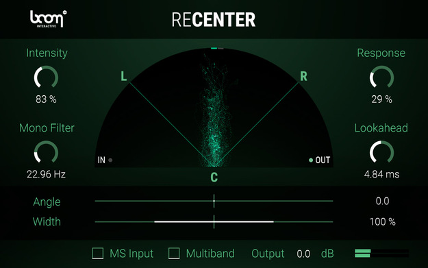 RECENTER – Stereo Width