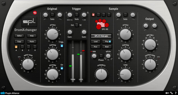 SPL DrumXchanger – Sound Editor