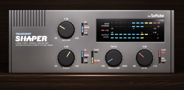Transient Shaper – Transient Shaper by Softube