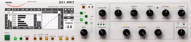 Weiss DS1-MK3 (Upgrade from Weiss MM-1) – Mastering